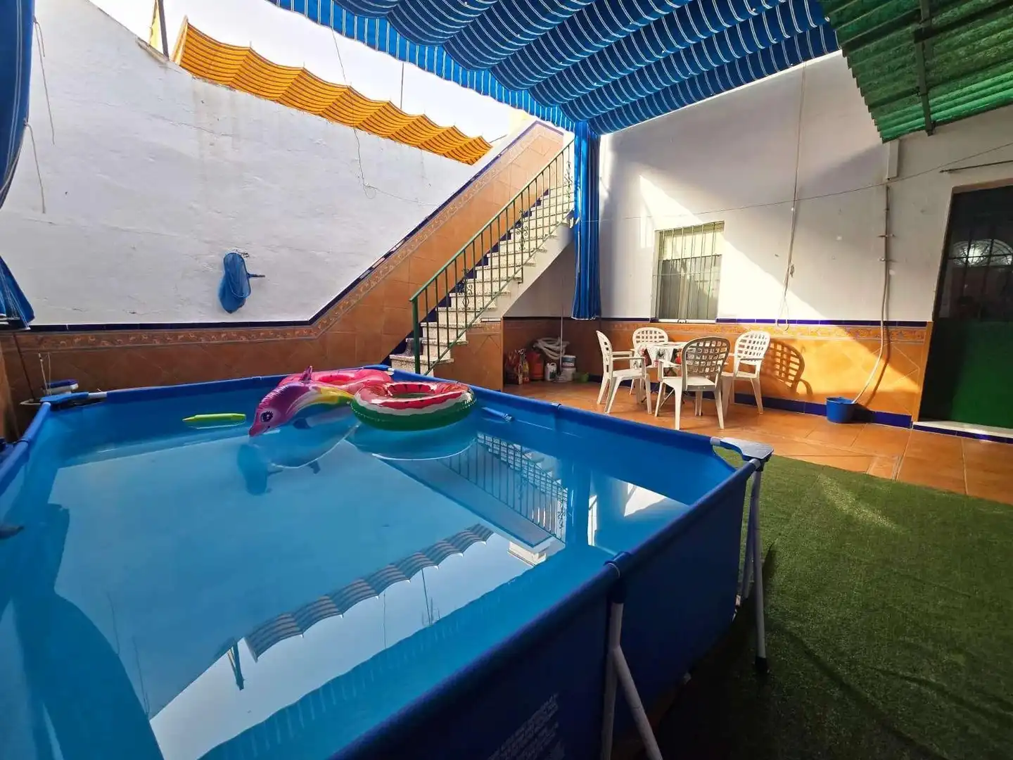 Piscina de Casa o chalet en venta en Bormujos con Aire acondicionado y Terraza