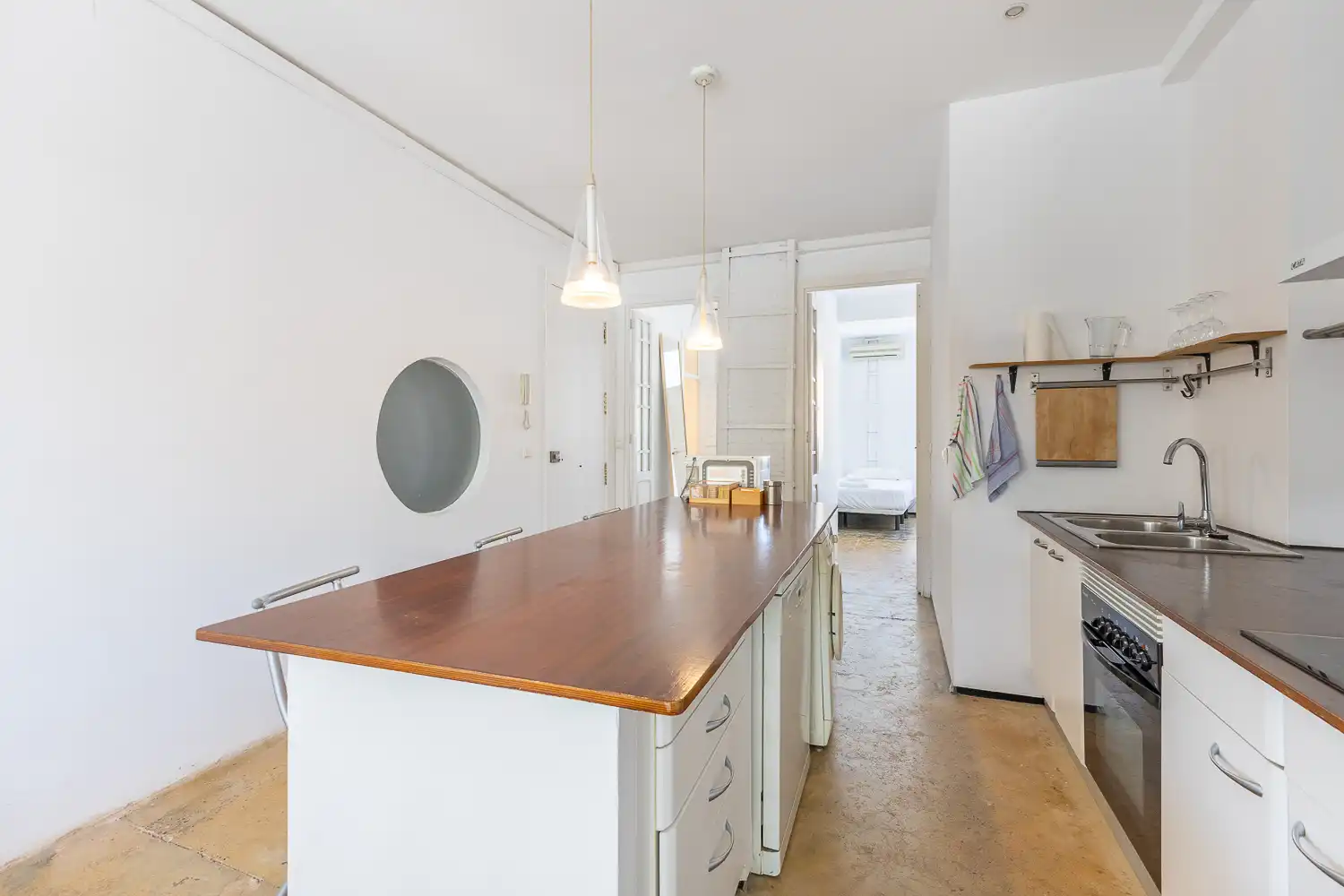 Cocina de Piso de alquiler en Poblats Marítims