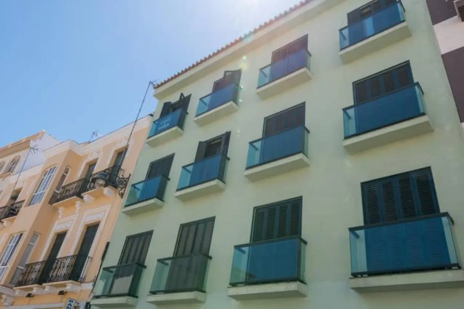 Exterior view of Study to rent in Málaga Capital  with Air Conditioner, Furnished and Washing machine