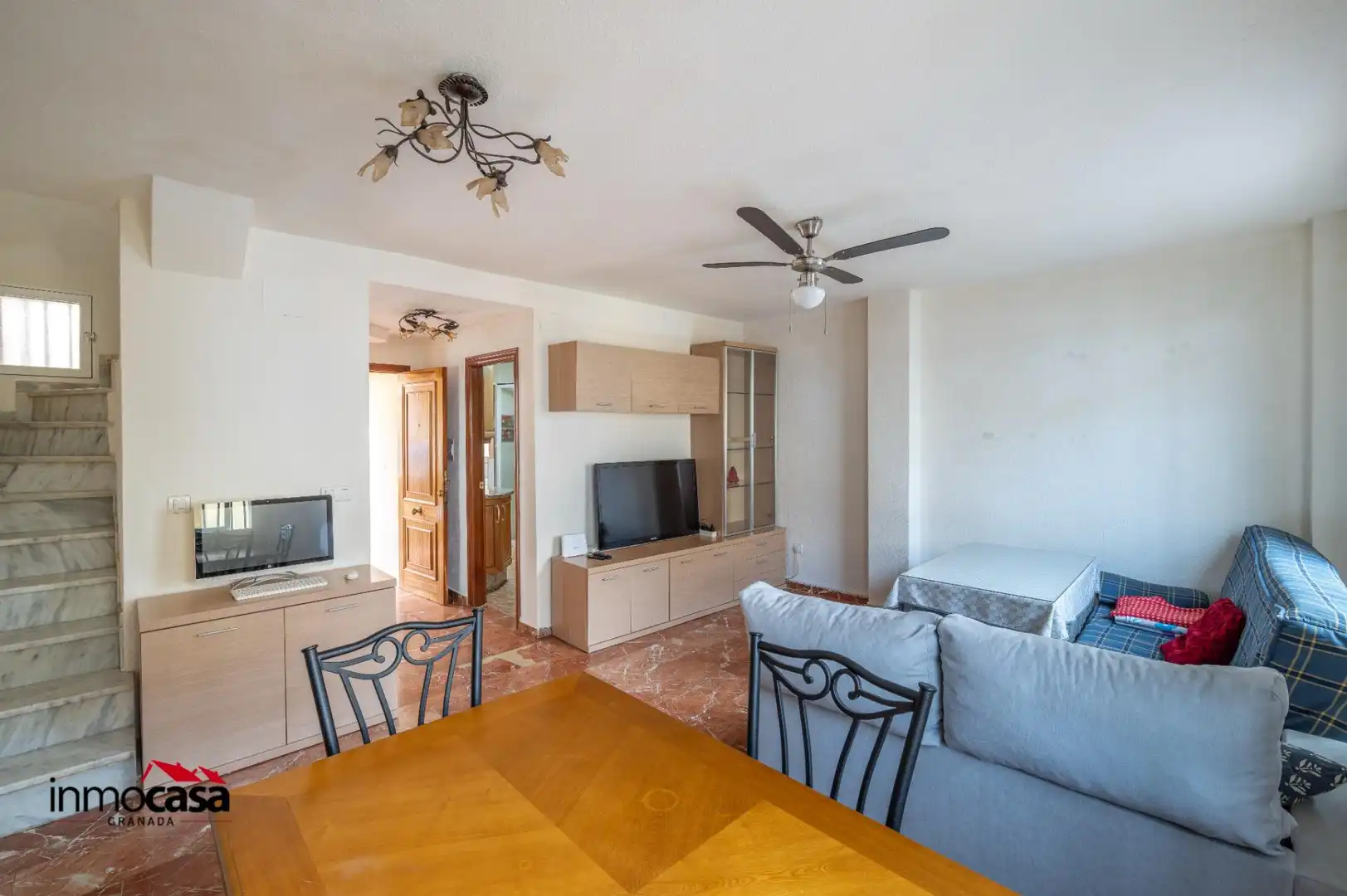 Living room of Detached homes for sale in Las Gabias  with Air Conditioner and Balcony