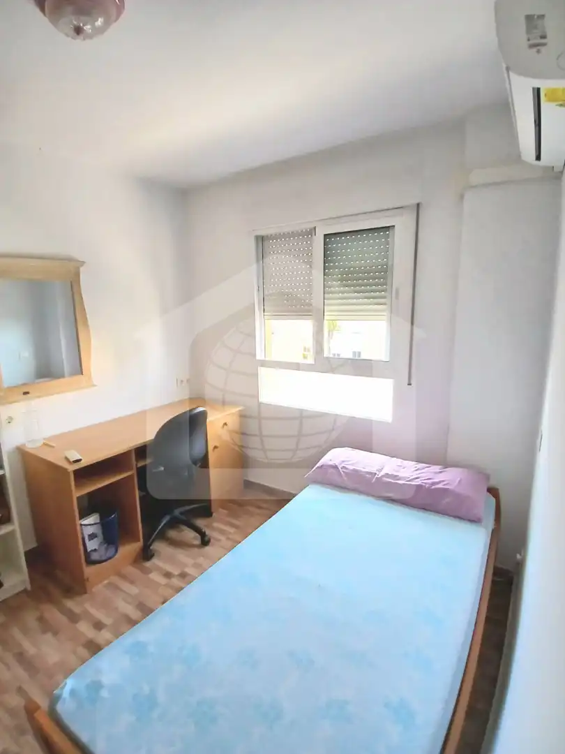 Bedroom of Flat for rent in Málaga  with Air Conditioner and Furnished