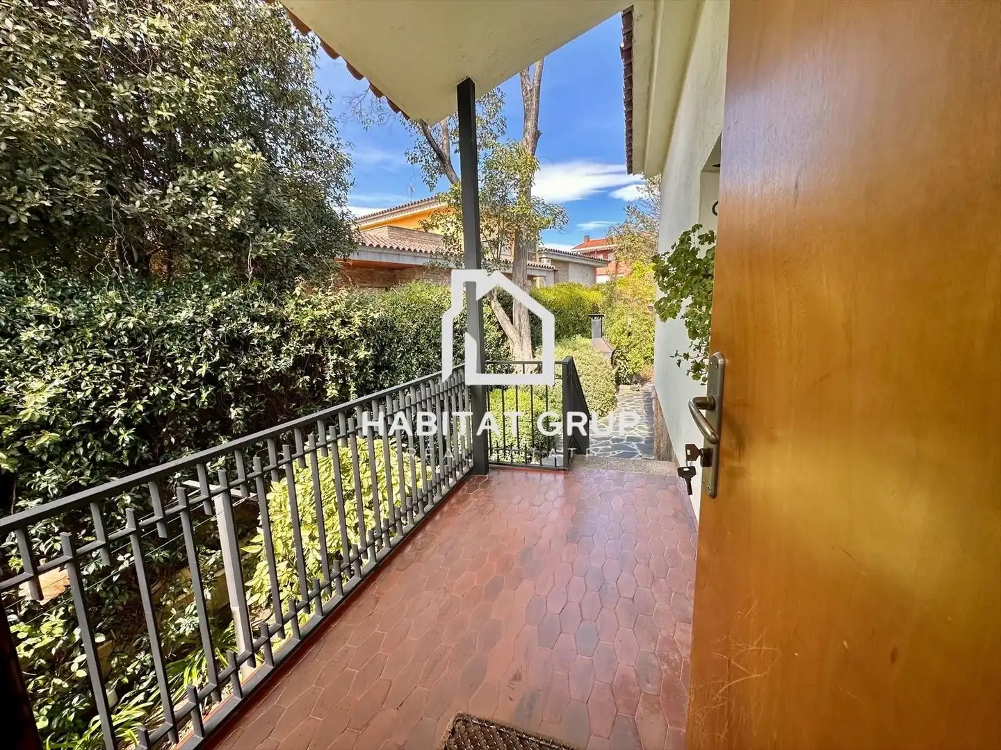 Vista exterior de Casa o xalet en venda en Santa Coloma de Farners amb Aire condicionat, Calefacció i Jardí privat