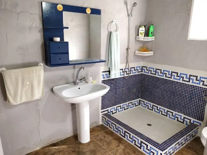 Badezimmer von Haus oder Chalet zum Verkauf in Murcia mit Klimaanlage, Heizung und Privatgarten