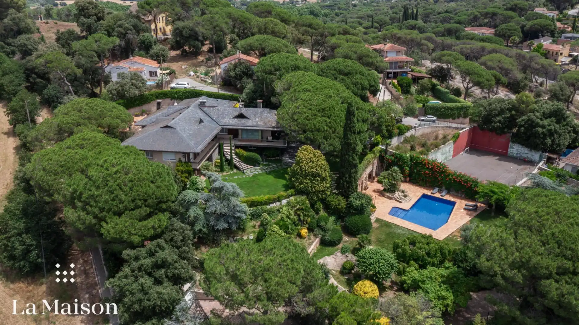 Jardí de Casa o xalet en venda en La Roca del Vallès amb Calefacció, Jardí privat i Traster