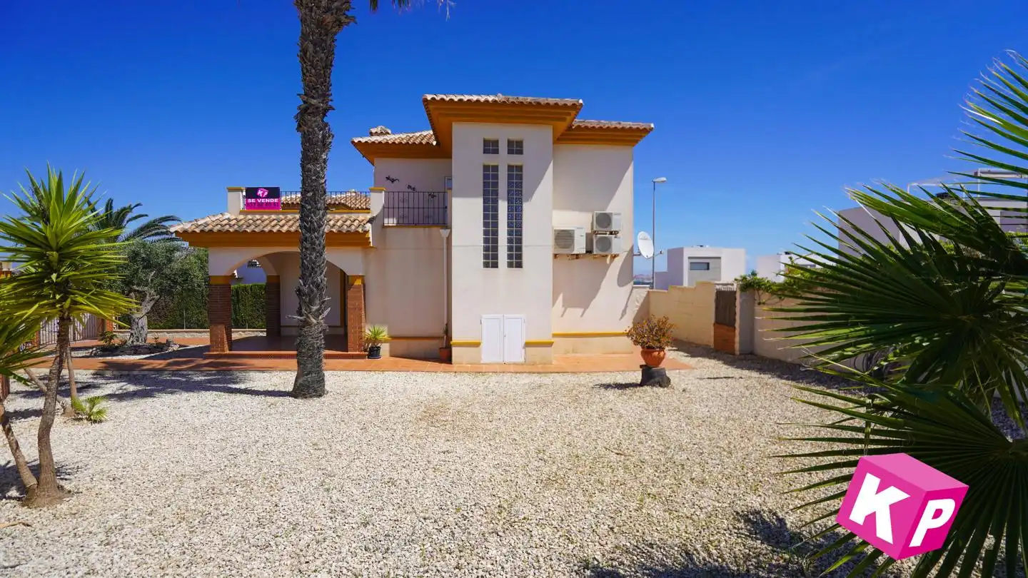 Vista exterior de Casa o chalet en venta en Rojales con Aire acondicionado, Jardín privado y Terraza