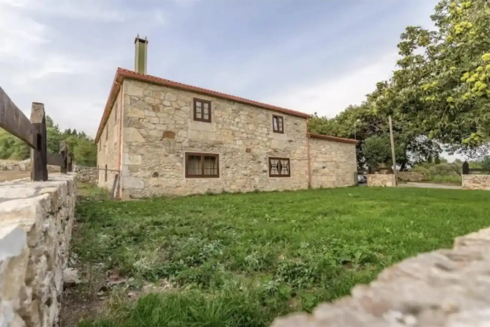 Vista exterior de Casa o xalet en venda en Palas de Rei