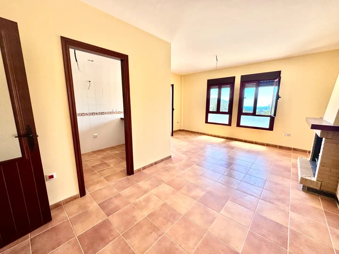 Sala de estar de Apartamento en venta en Alpujarra de la Sierra con Terraza