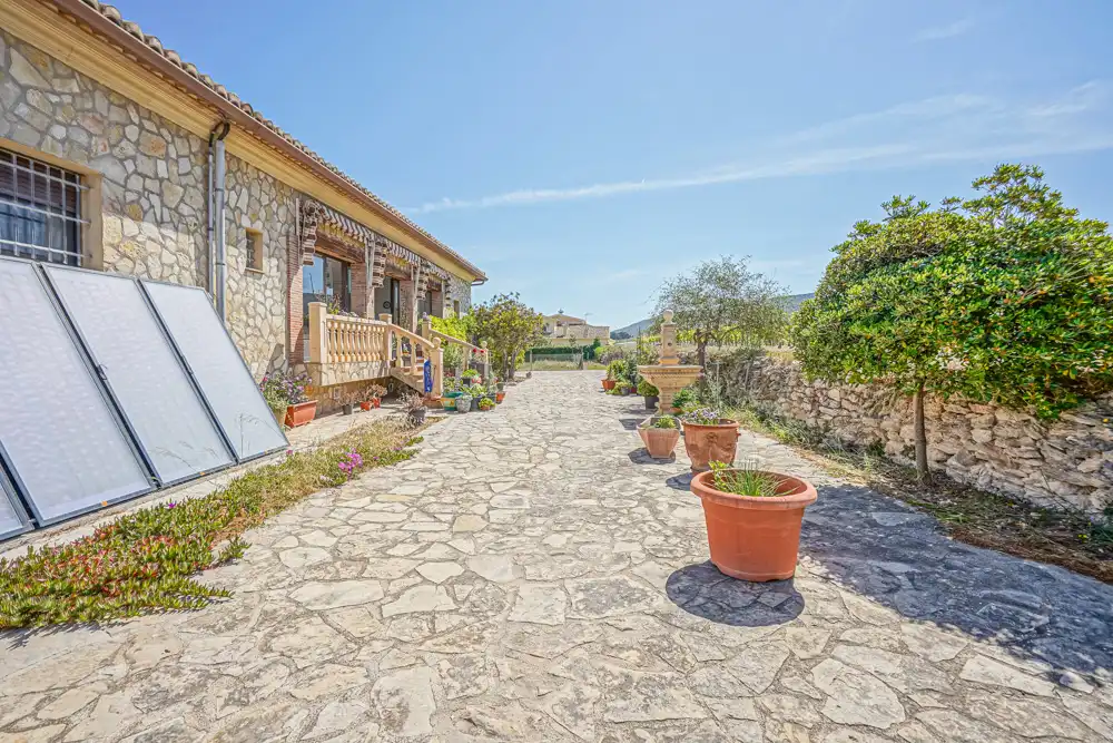 Vista exterior de Casa o xalet en venda en Jávea / Xàbia amb Terrassa i Piscina
