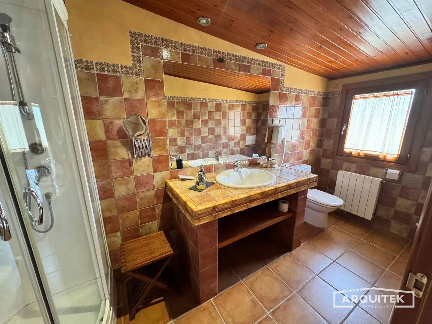 Baño de Casa o chalet en venta en Monzón con Aire acondicionado, Calefacción y Jardín privado