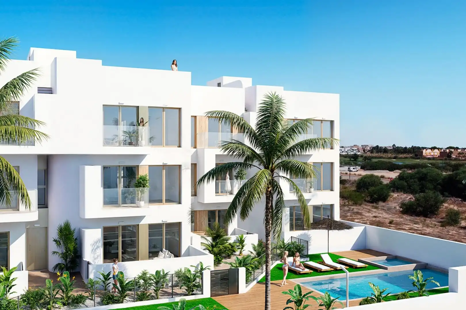 Penthouse with terrace for sale in Serena Golf, imagen 4