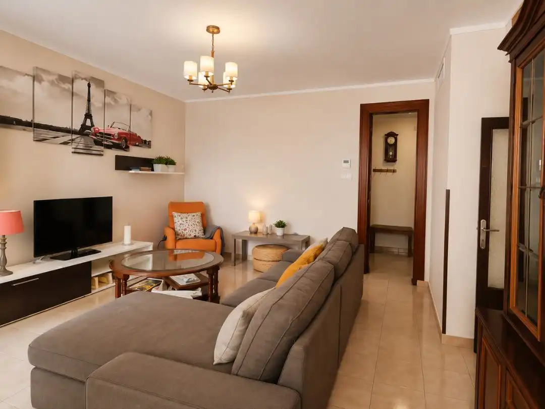 Sala de estar de Piso en venta en Málaga Capital con Aire acondicionado, Terraza y Balcón
