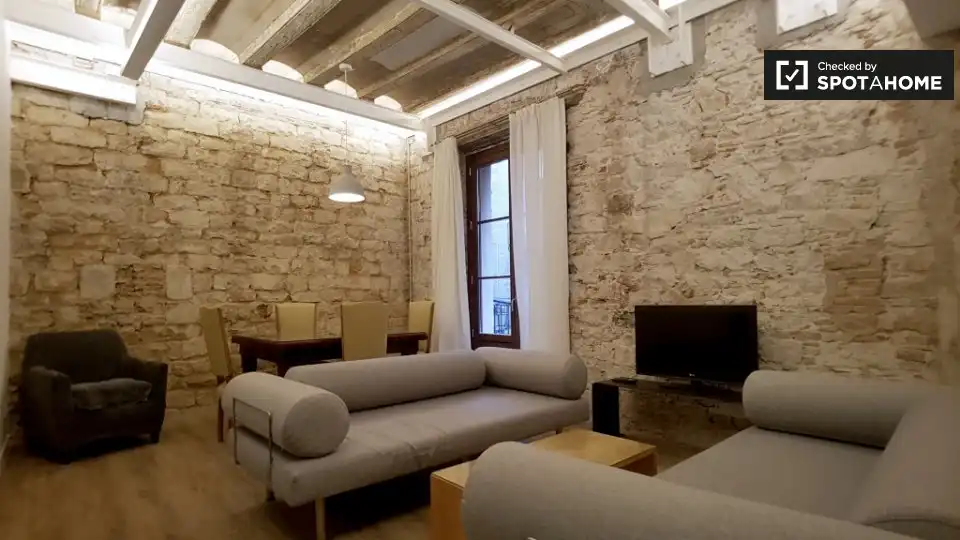 Appartamento con terrazza in affitto a Ciutat Vella, imagen 3