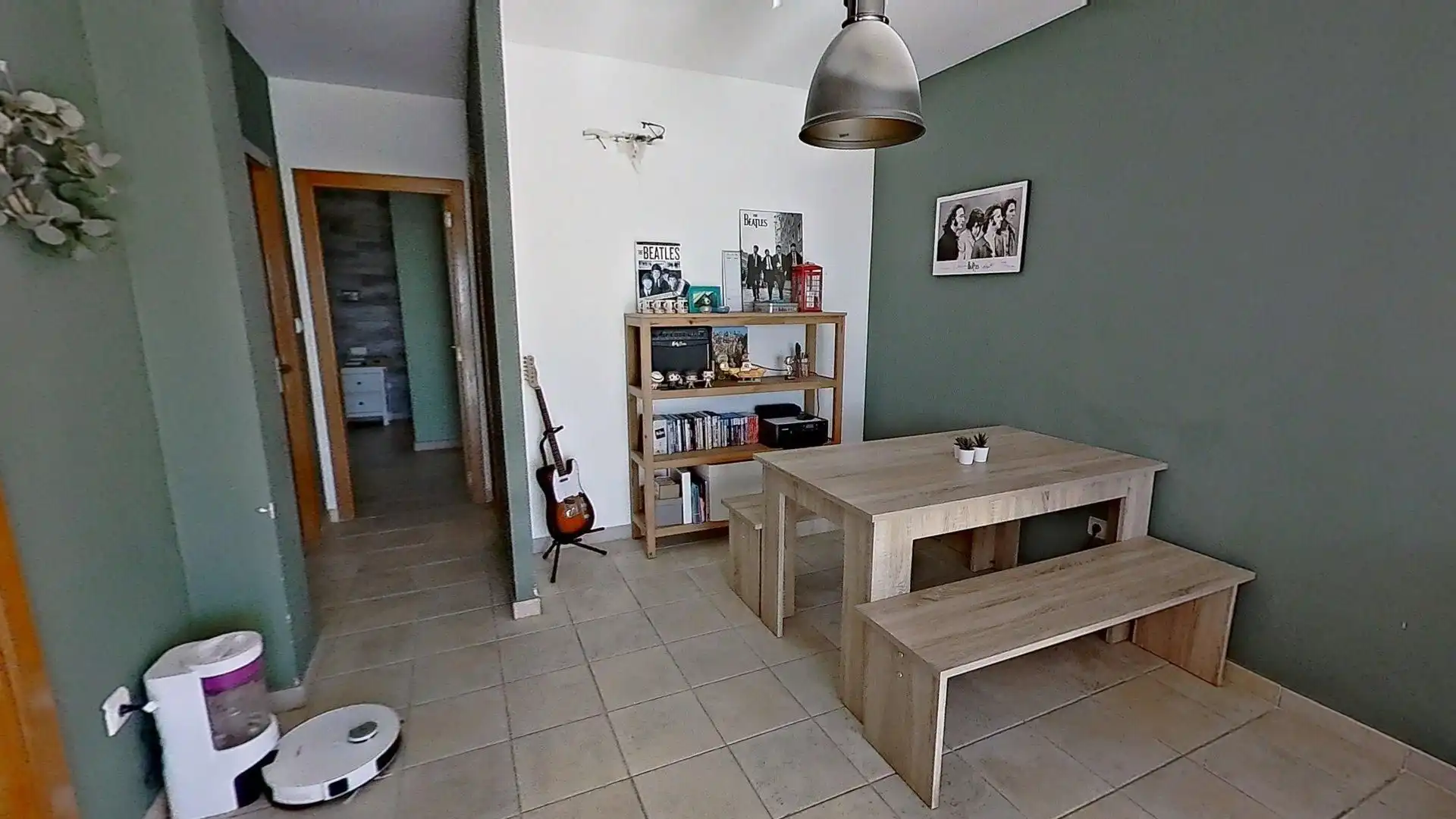 Menjador de Apartament en venda en Villajoyosa / La Vila Joiosa amb Aire condicionat, Calefacció i Terrassa