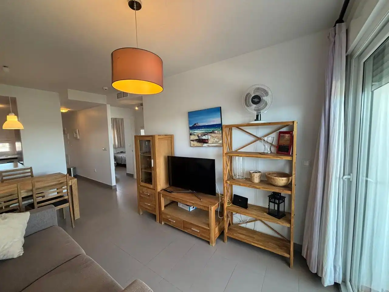 Sala de estar de Apartamento en venta en La Manga del Mar Menor con Aire acondicionado, Calefacción y Terraza