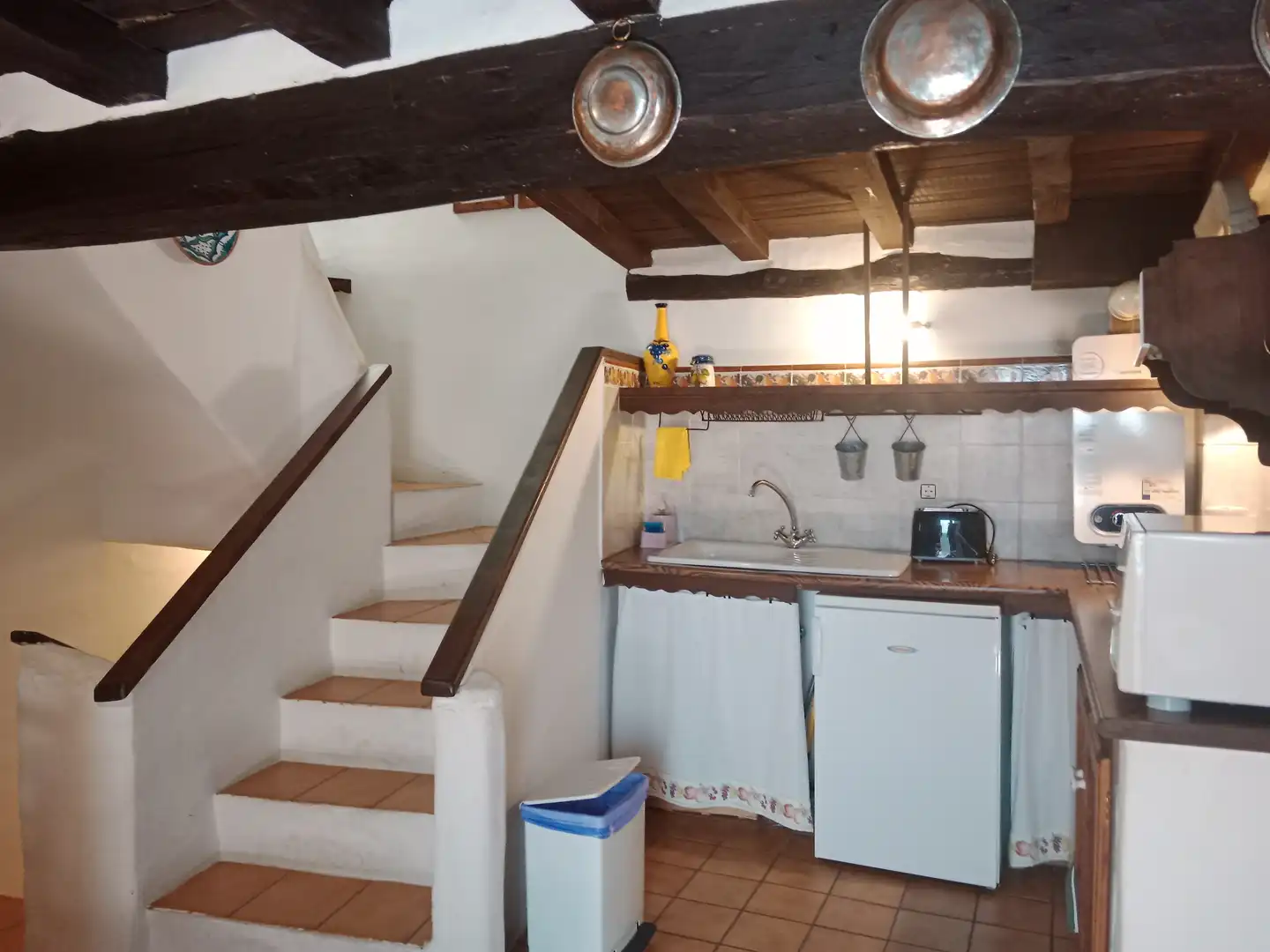 Cocina de Finca rústica en venta en Casas del Castañar con Aire acondicionado, Calefacción y Amueblado