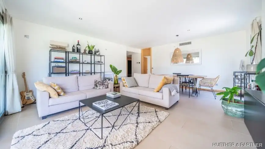 Sala de estar de Casa o chalet en venta en Santanyí con Aire acondicionado, Terraza y Trastero