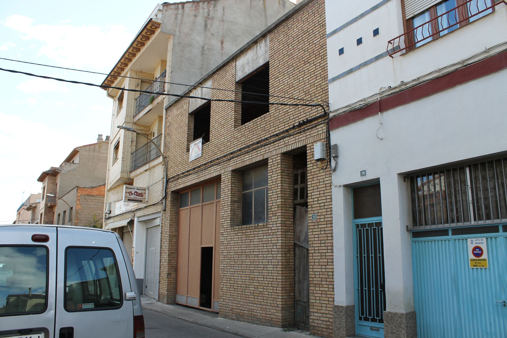 Vista exterior de Casa o xalet en venda en Monzón