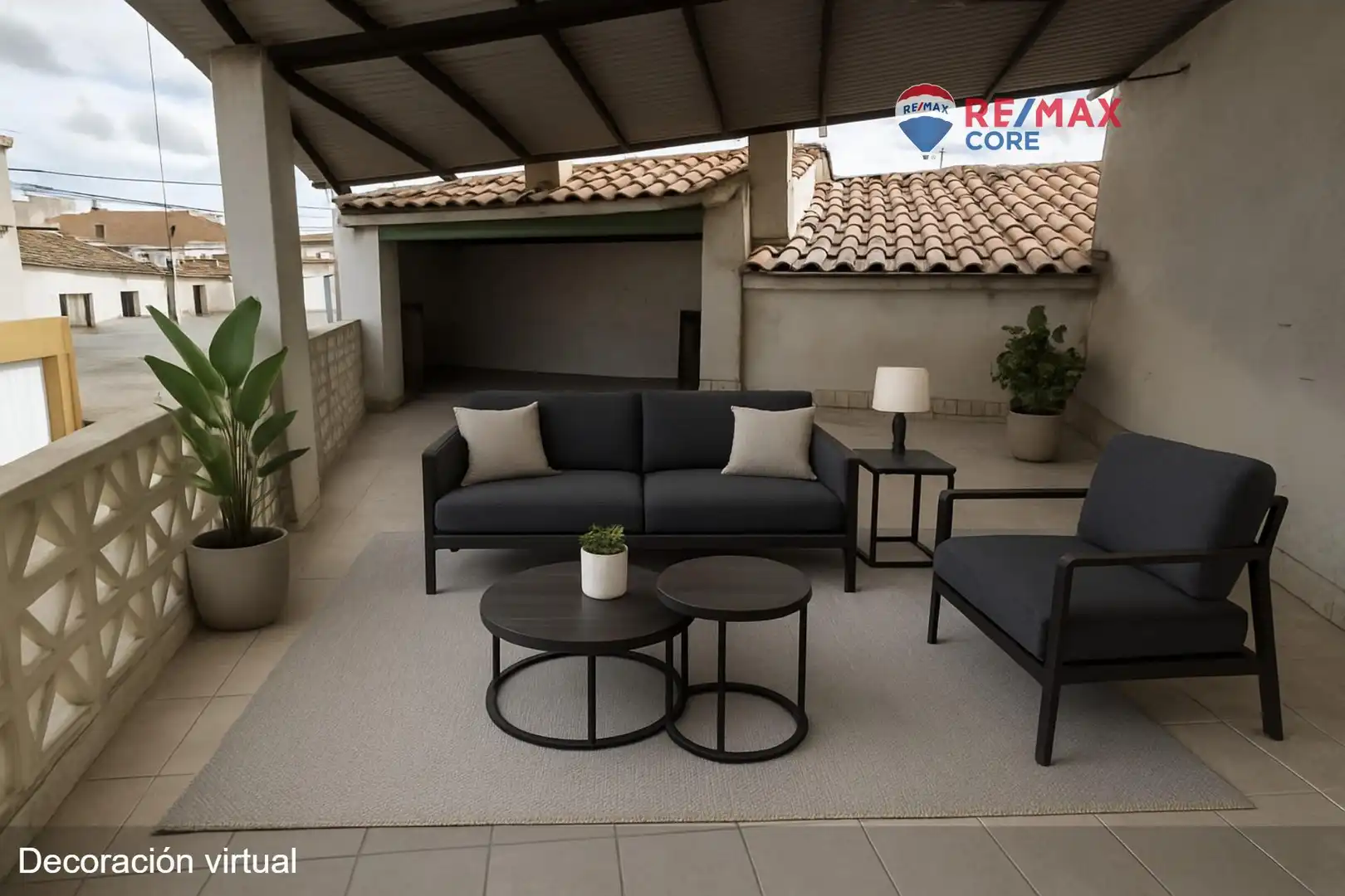 Terraza de Casa o chalet en venta en Almoharín con Calefacción