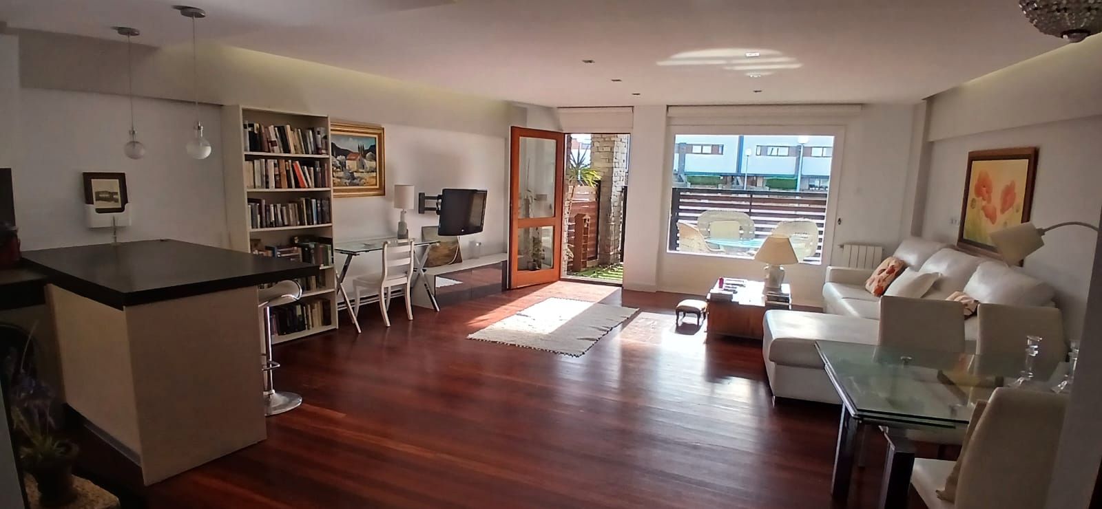 Sala de estar de Casa o chalet de alquiler en Mungia con Calefacción, Jardín privado y Terraza