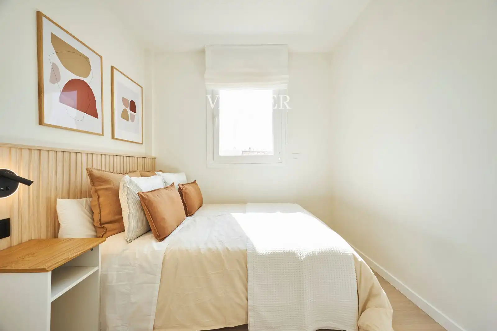 Habitación de Piso de alquiler en Madrid con Aire acondicionado, Calefacción y Amueblado