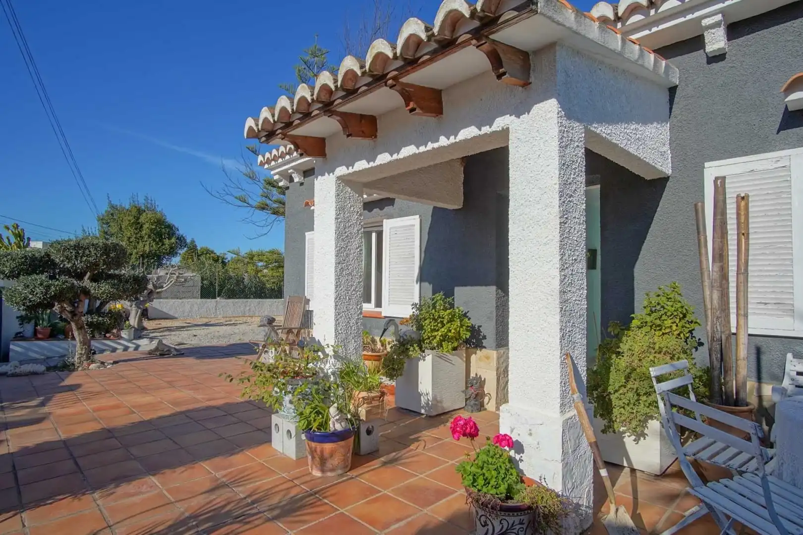 Vista exterior de Casa o xalet en venda en El Verger amb Aire condicionat, Calefacció i Forn