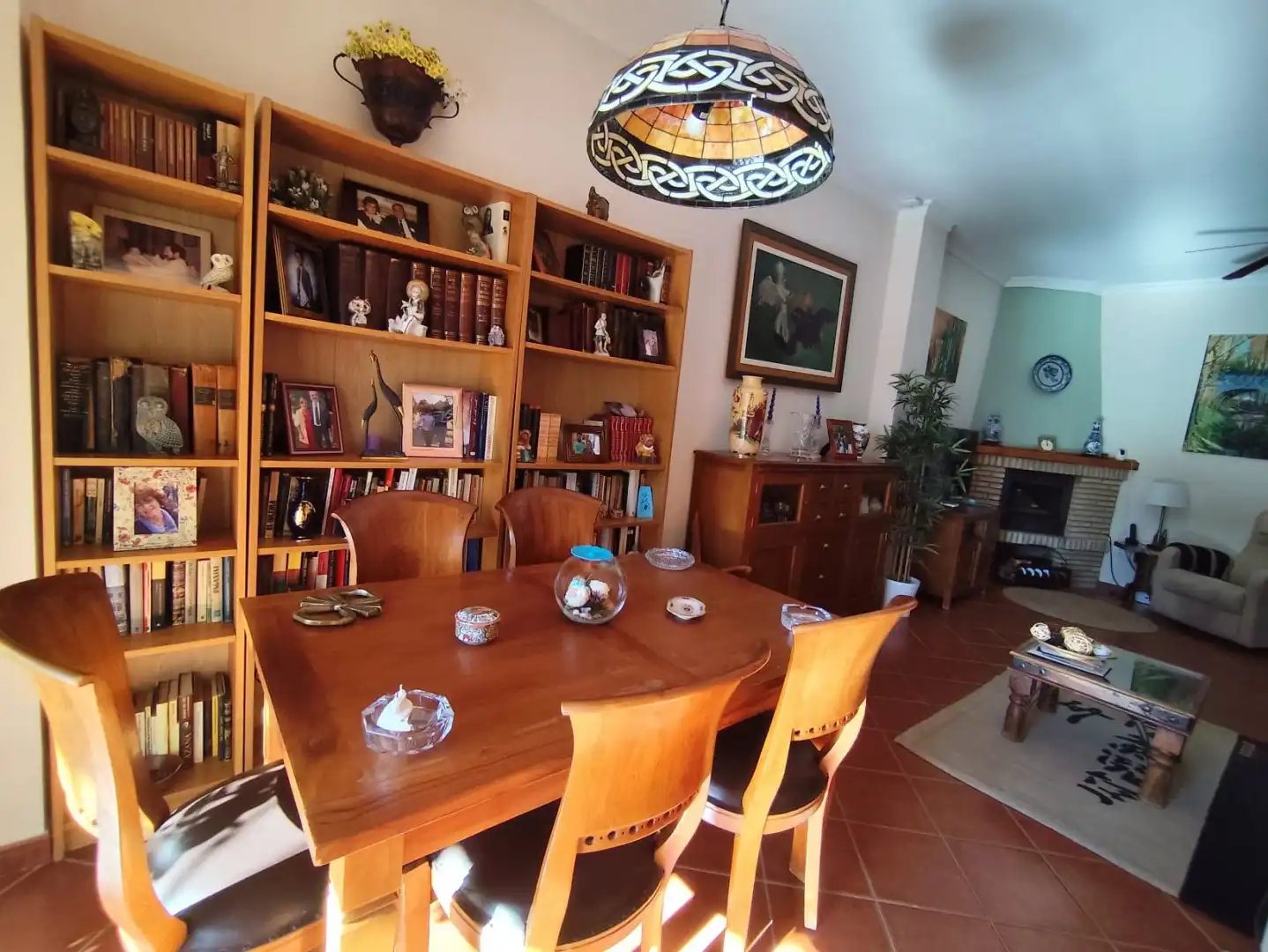 Menjador de Casa o xalet en venda en Hinojos amb Aire condicionat, Calefacció i Jardí privat