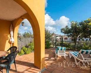 Exterior view of Single-family semi-detached for sale in Ayamonte  with Air Conditioner, Heating and Private garden