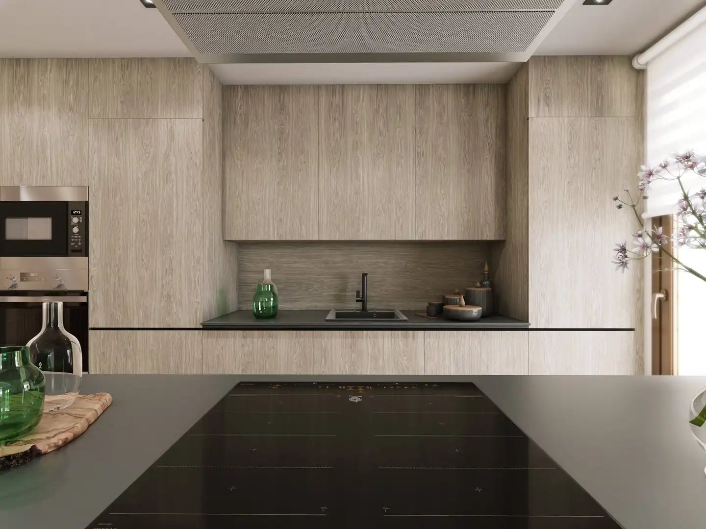 Cuina de Apartament en venda en Istán amb Aire condicionat, Calefacció i Jardí privat