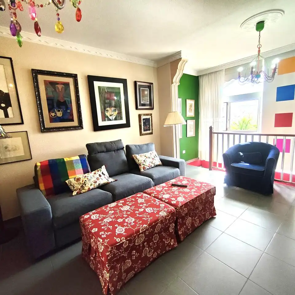 Living room of Houses for rent in Mogán  with Private garden, Terrace and Storage room