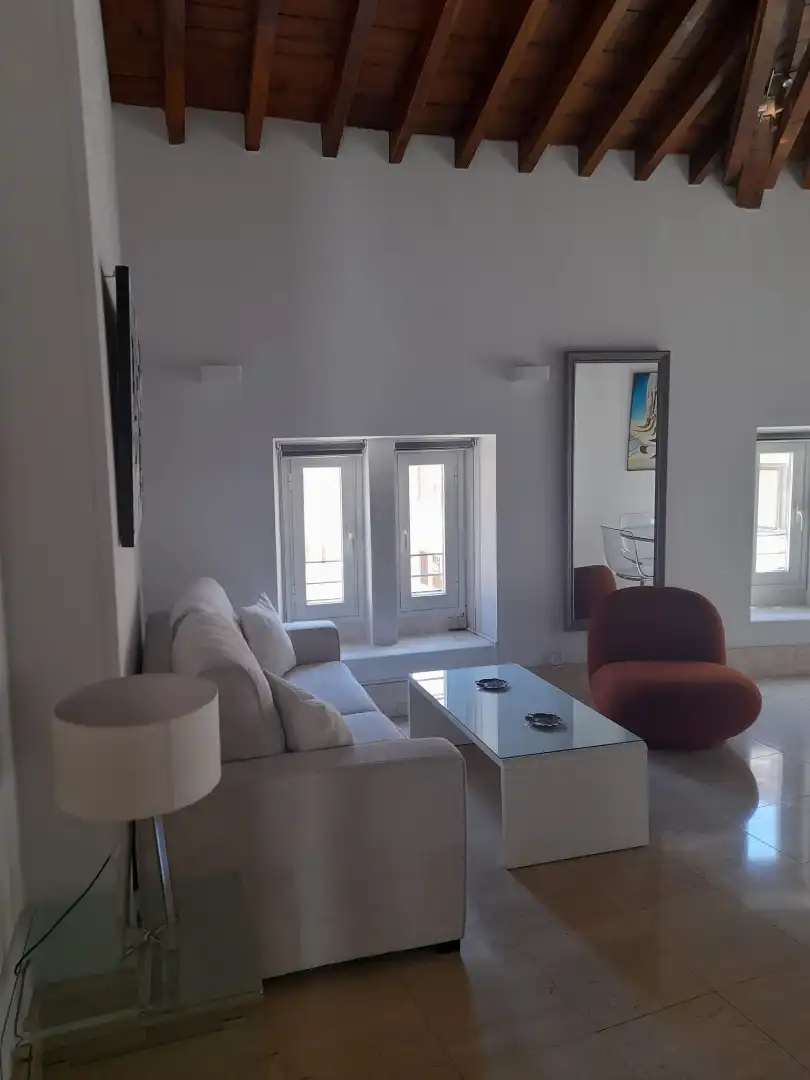 Sala d'estar de Àtic en venda en Málaga amb Aire condicionat, Calefacció i Moblat