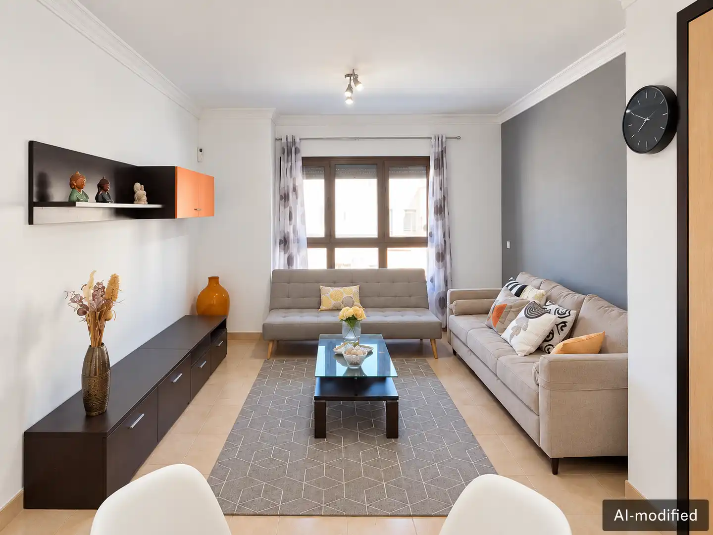 Sala d'estar de Àtic en venda en El Cotillo