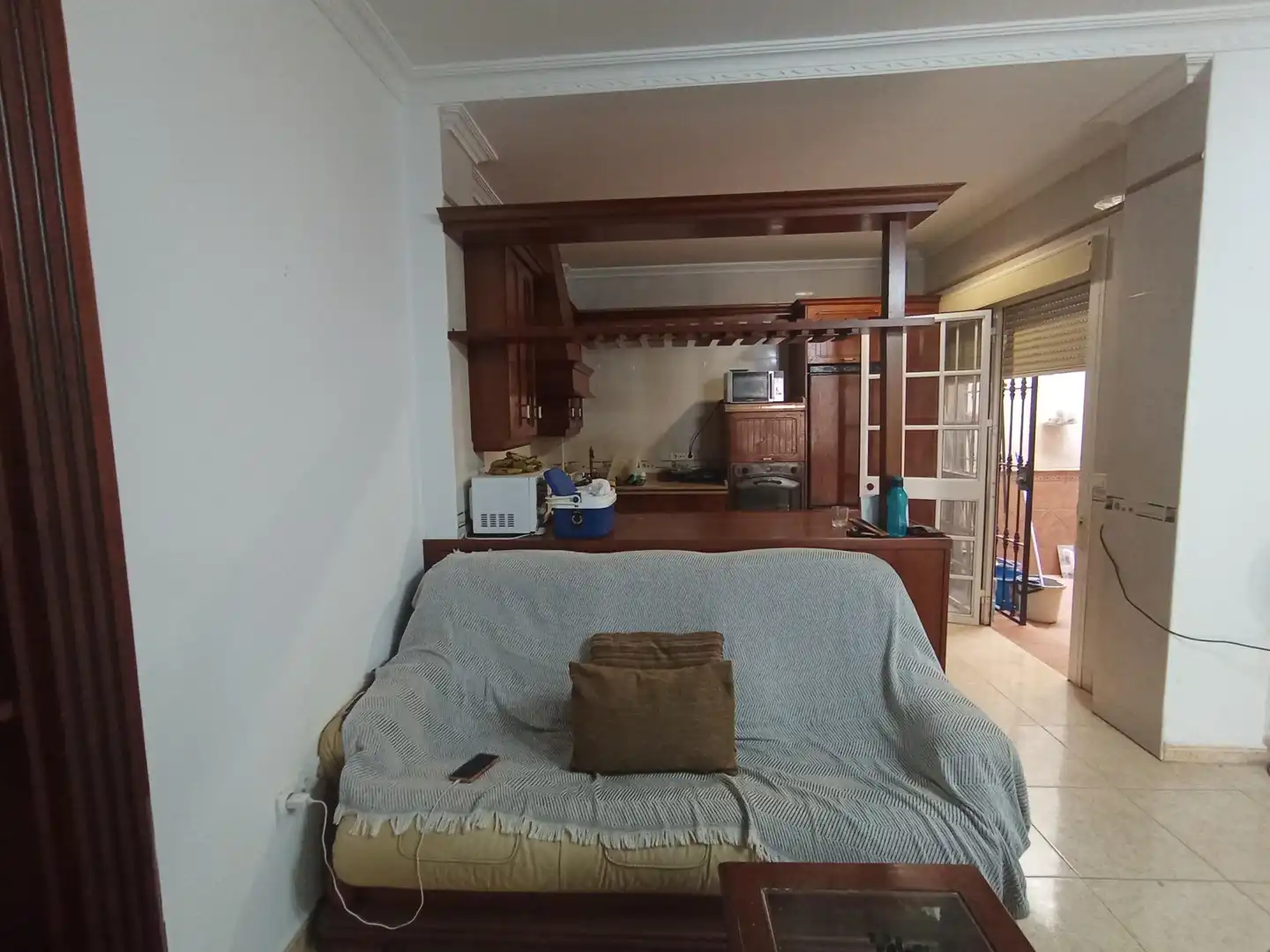 Sala d'estar de Casa o xalet en venda en Dos Hermanas amb Aire condicionat, Terrassa i Traster