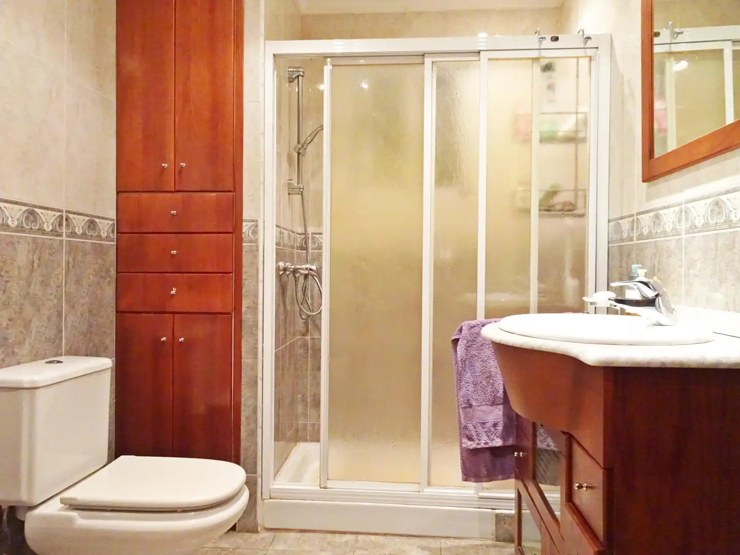 Bathroom of Detached homes for sale in Málaga  with Air Conditioner, Terrace and Furnished