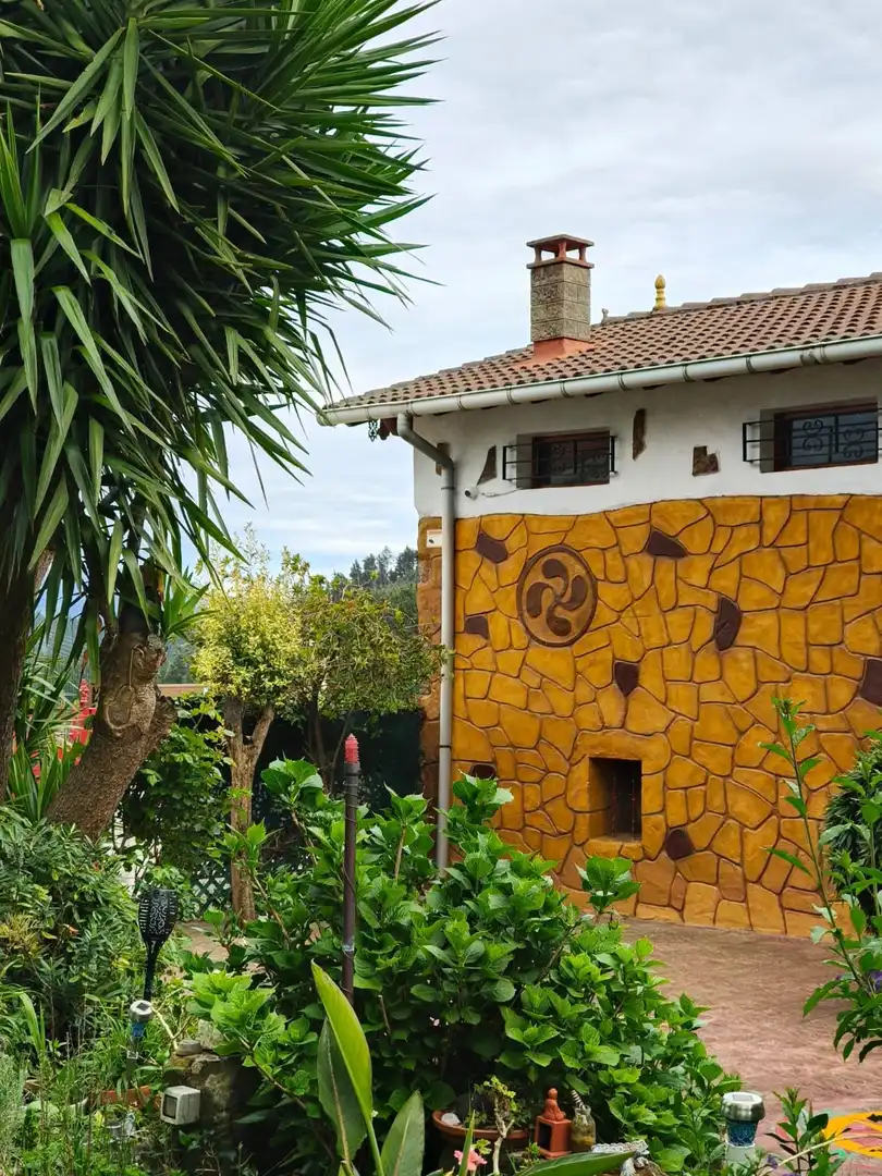 Vista exterior de Casa o chalet en venta en Bedia con Calefacción, Jardín privado y Terraza