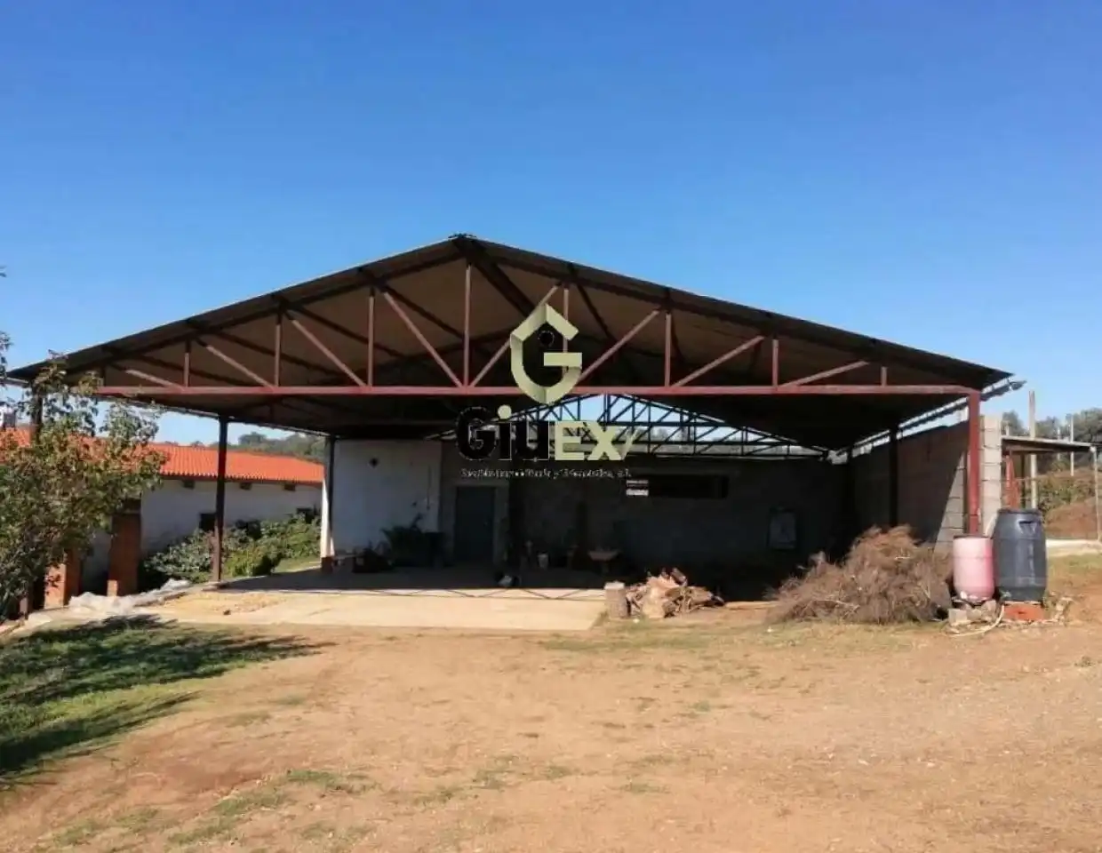 Vista exterior de Casa o chalet en venta en Tejeda de Tiétar