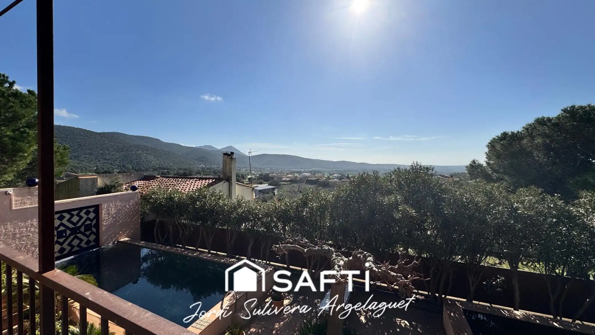 Exterior view of Detached homes for sale in Cantallops  with Heating, Terrace and Swimming Pool