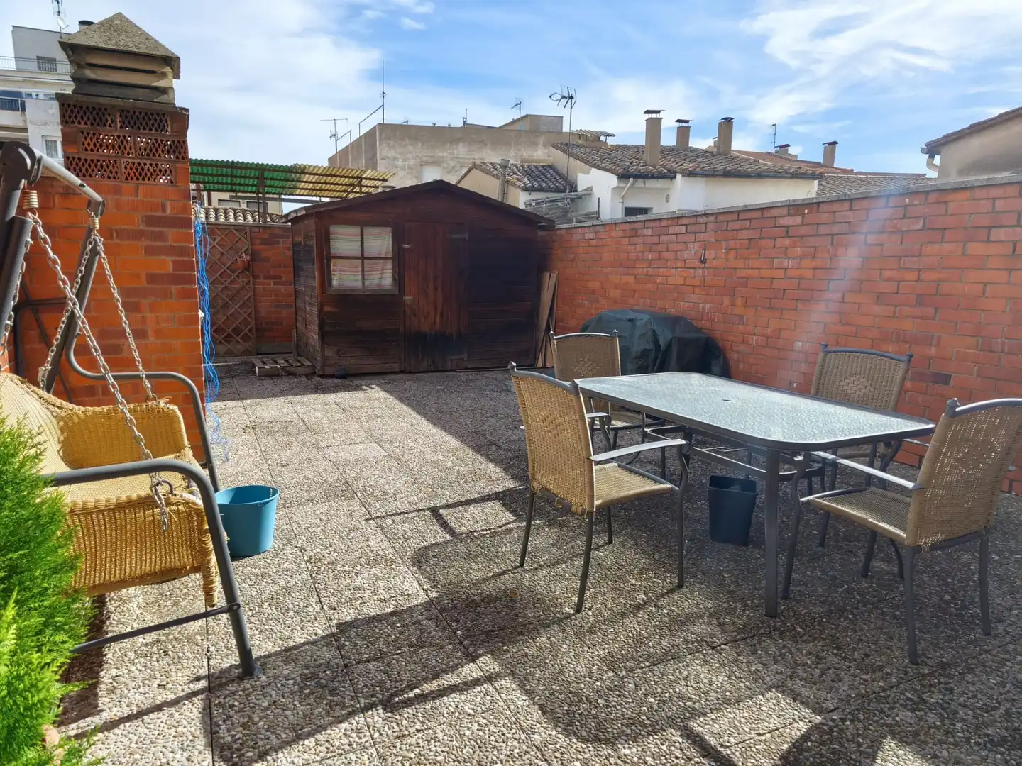 Terrasse von Wohnung zum Verkauf in Anglès mit Klimaanlage, Heizung und Terrasse