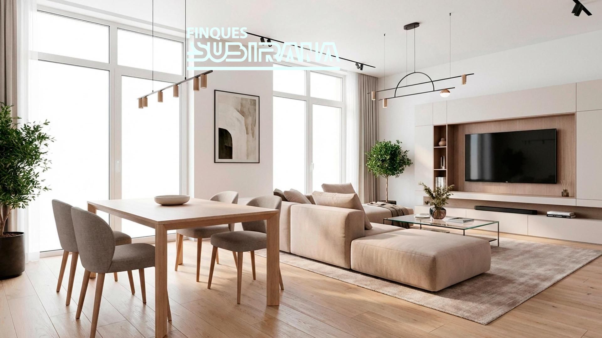 Sala de estar de Piso en venta en Igualada con Terraza y Piscina comunitaria