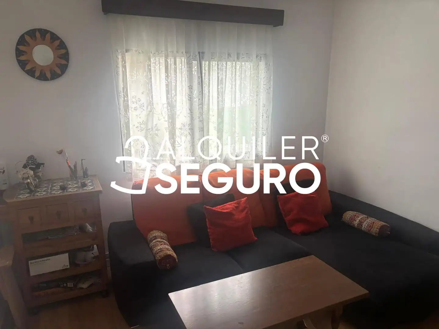 Living room of Houses for rent in Lozoyuela-Navas-Sieteiglesias  with Heating, Storage room and Furnished