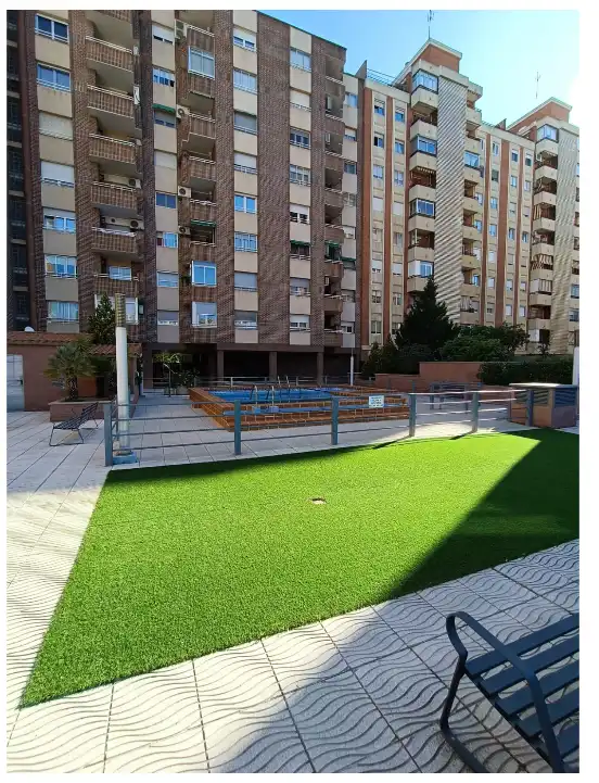 Parking of Flat for sale in Zaragoza  with Heating and Storage room