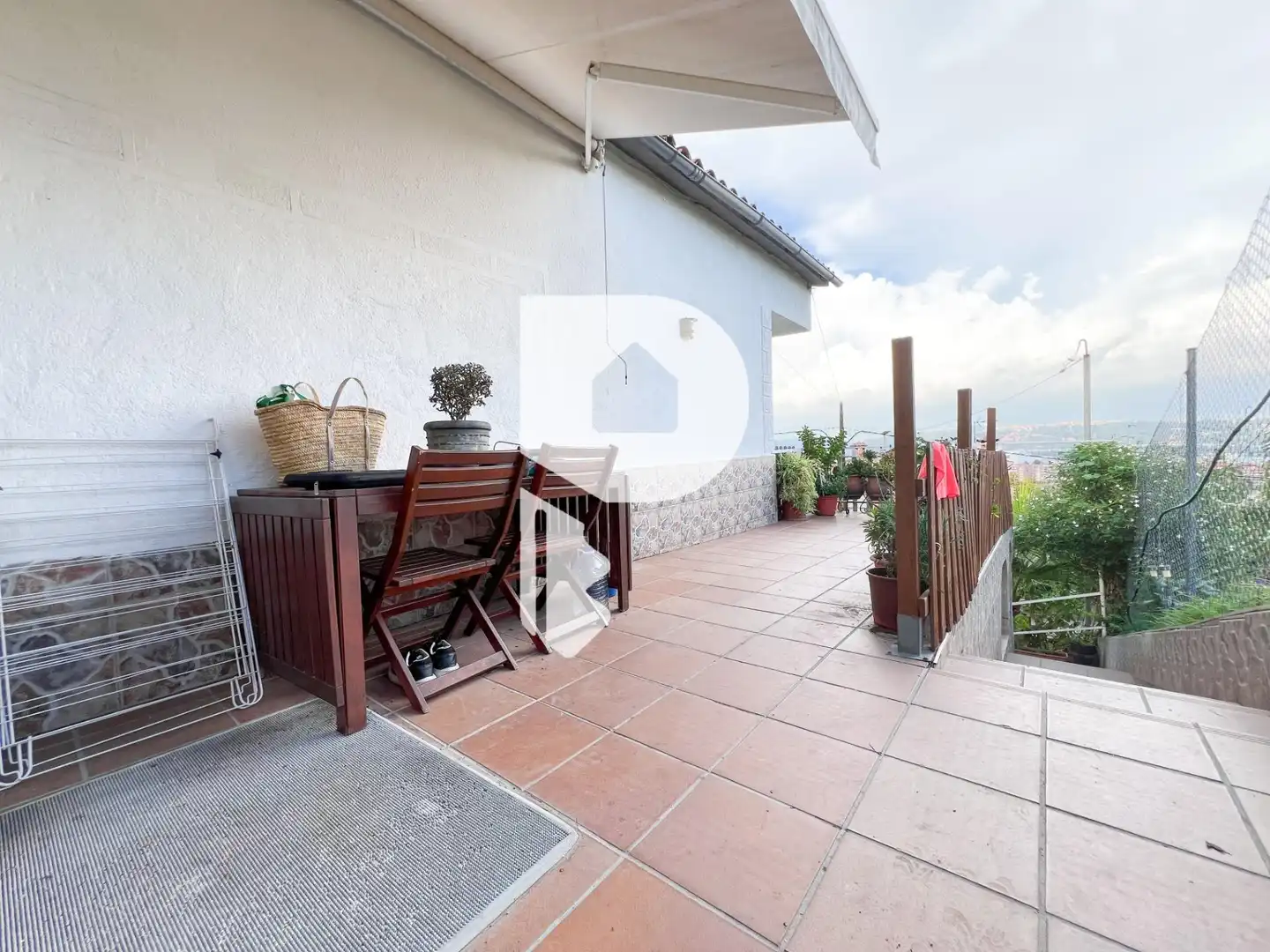 Terrace of Houses for sale in Sant Andreu de la Barca  with Air Conditioner, Heating and Private garden