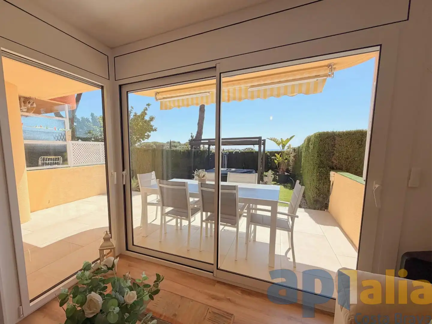 Terrace of Apartments for sale in Castell d'Aro, Platja d'Aro i s'Agaró  with Air Conditioner, Heating and Private garden
