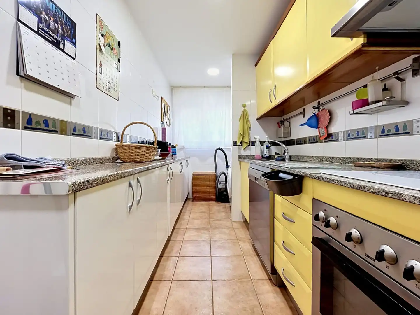Kitchen of Flat for sale in Finestrat  with Air Conditioner, Private garden and Terrace