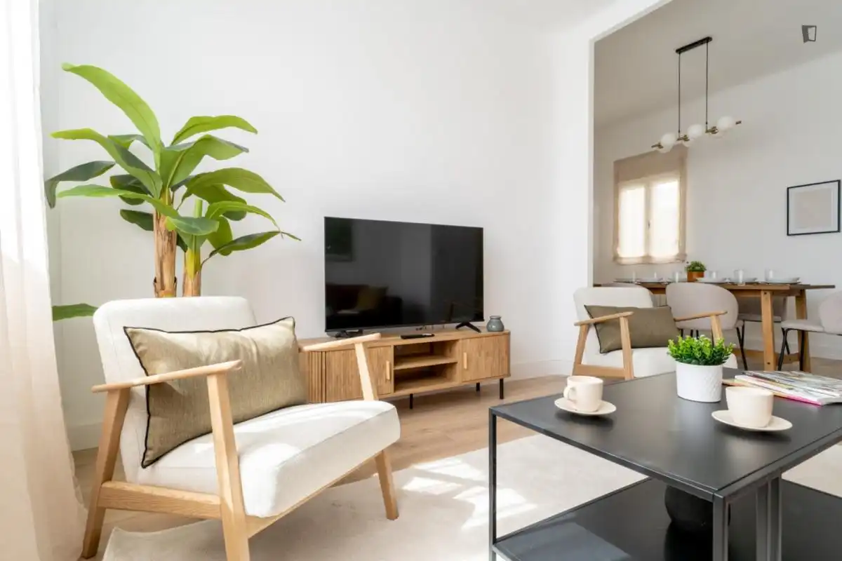 Sala de estar de Apartamento de alquiler en Tetuán