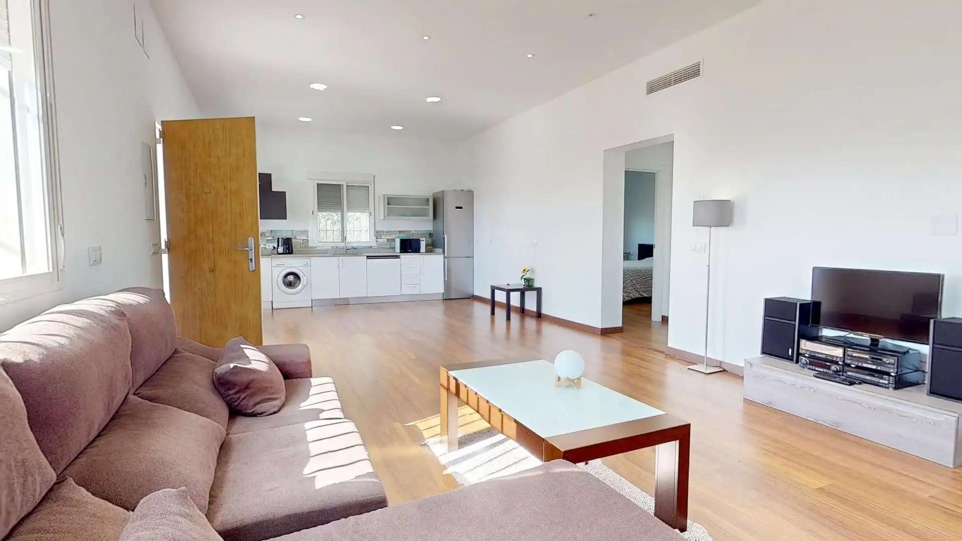 Wohnzimmer von Country house zum Verkauf in Almodóvar del Río mit Klimaanlage, Heizung und Privatgarten