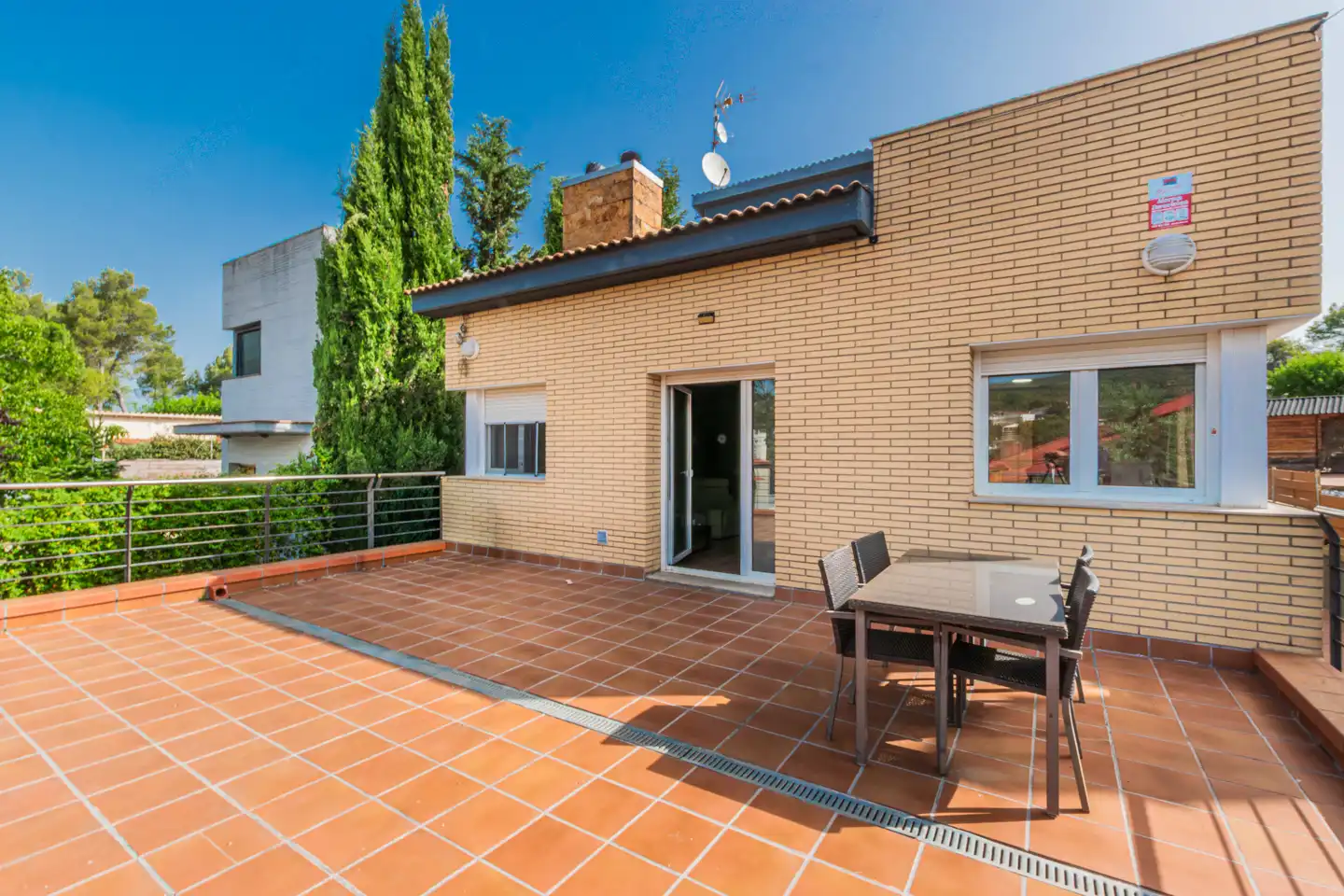 Terrassa de Casa o xalet en venda en Vacarisses amb Aire condicionat, Calefacció i Jardí privat