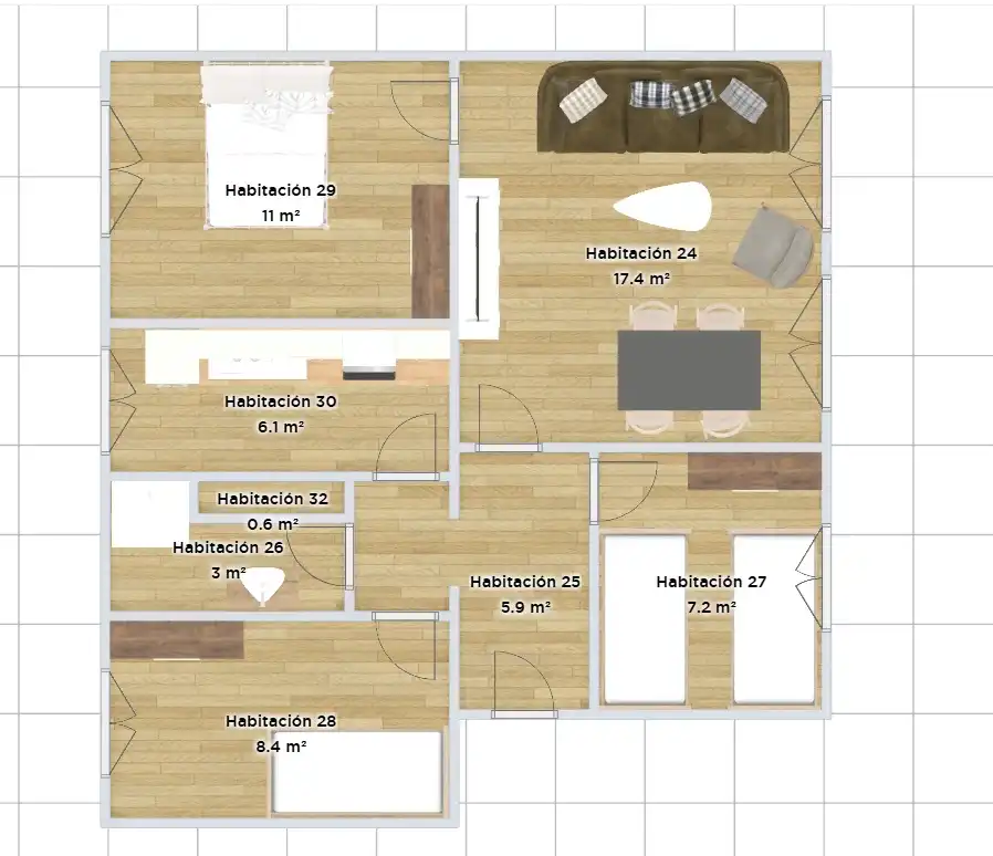 Flat for sale in Calle La Pasionaria, imagen 3