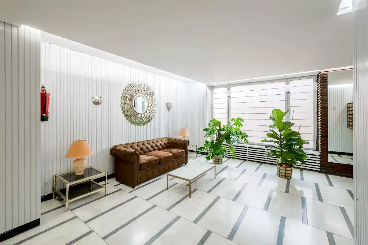Sala de estar de Piso en venta en Madrid con Aire acondicionado, Calefacción y Jardín privado