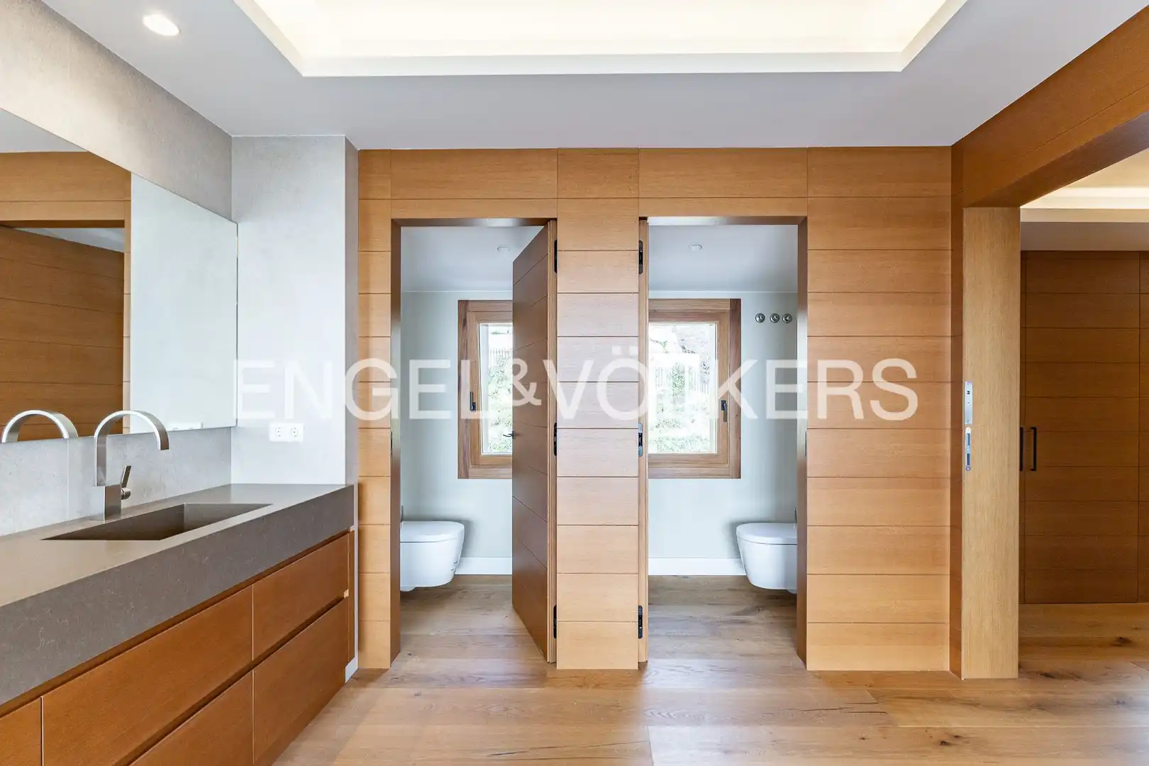Badezimmer von Country house zum Verkauf in Sant Andreu de Llavaneres mit Klimaanlage, Heizung und Privatgarten