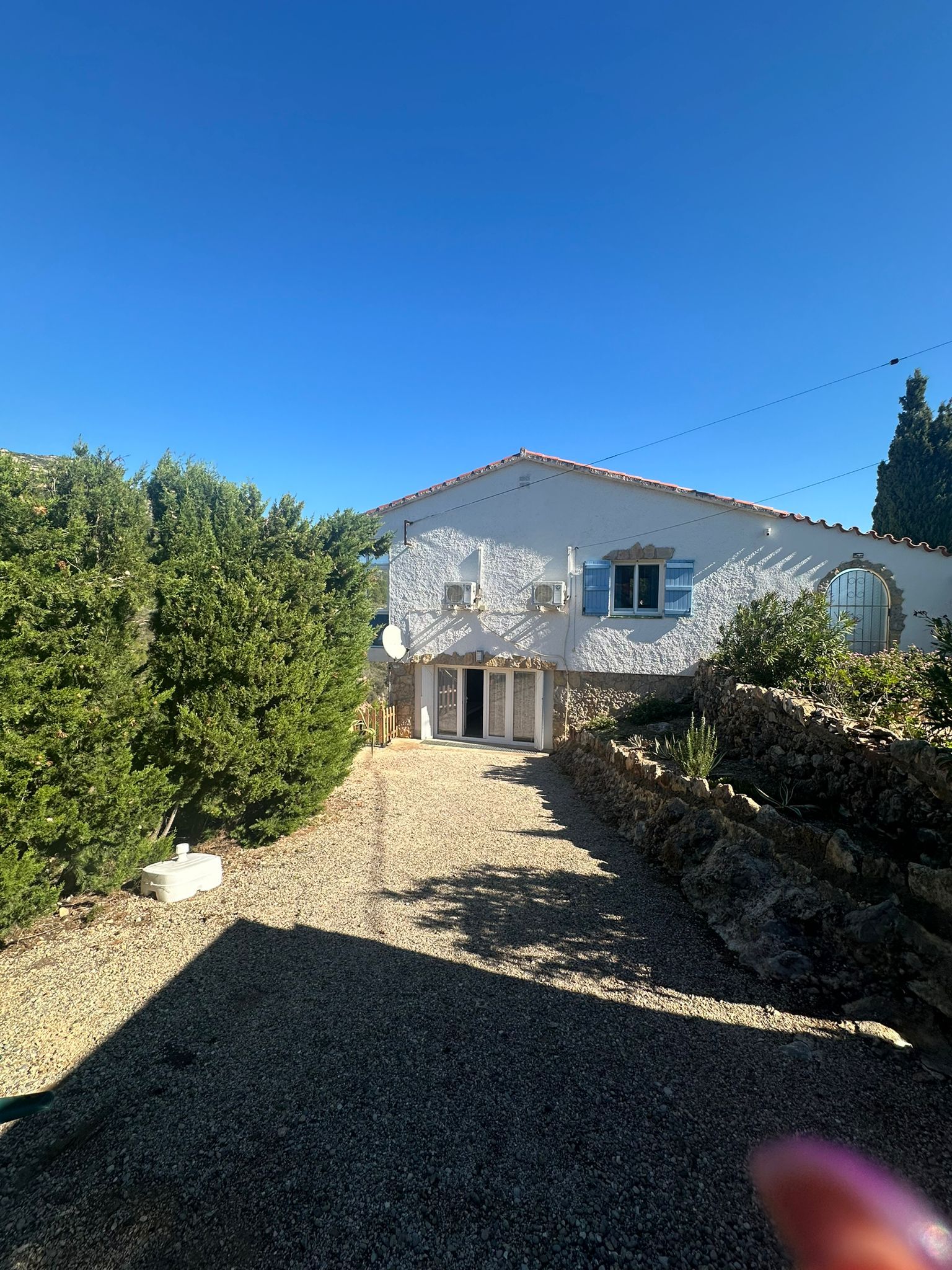 Vista exterior de Casa o xalet en venda en Pratdip amb Aire condicionat, Jardí privat i Terrassa